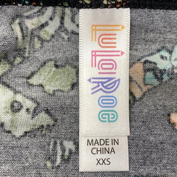 LuLaRoe Perfect T Size XXS Swing Shirt XXS Black Scoop Neck Flirty NWT - Picture 7 of 8